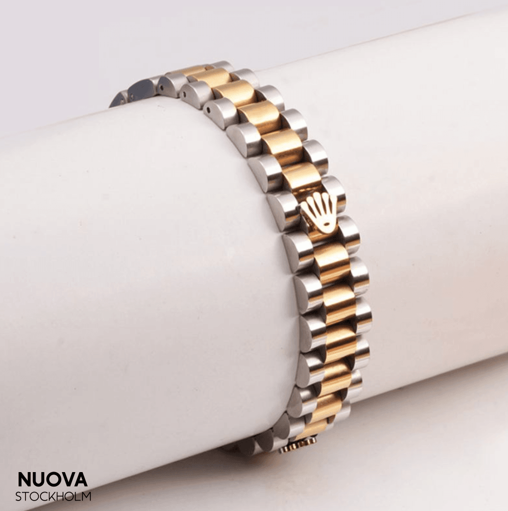 Crown - Det Perfekta Armbandet För Sommaren Guld / Silver 19Cm