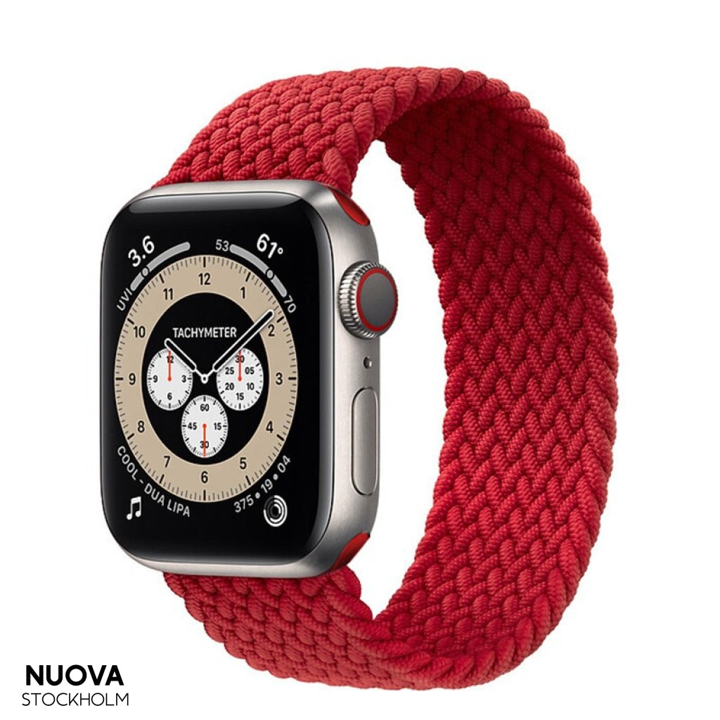 Fashionloop Från Nuova - Förbättra Din Apple Watch Röd / Xs 38Mm/40Mm
