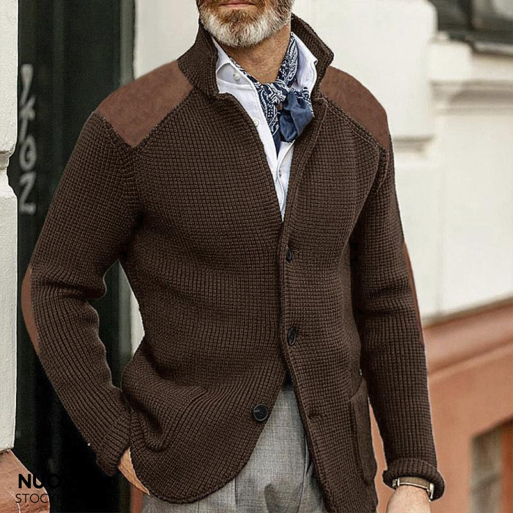Marco™ - Vintage Blazer För Män Kaffe / Xs Coats & Jackets