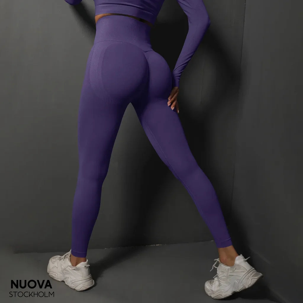 Nina™ - Fleximove Leggings Djupt Violett / S