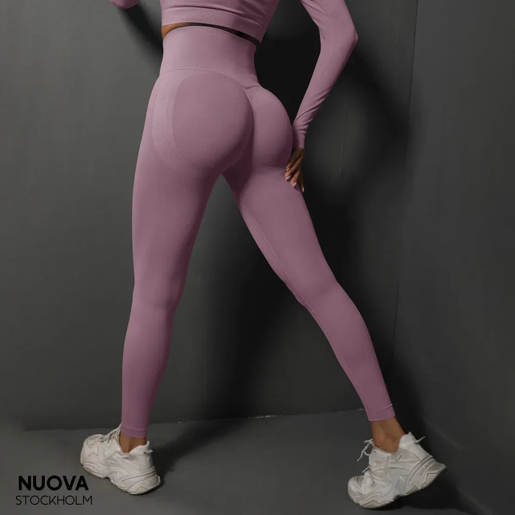 Nina™ - Fleximove Leggings Ljust Violett / S